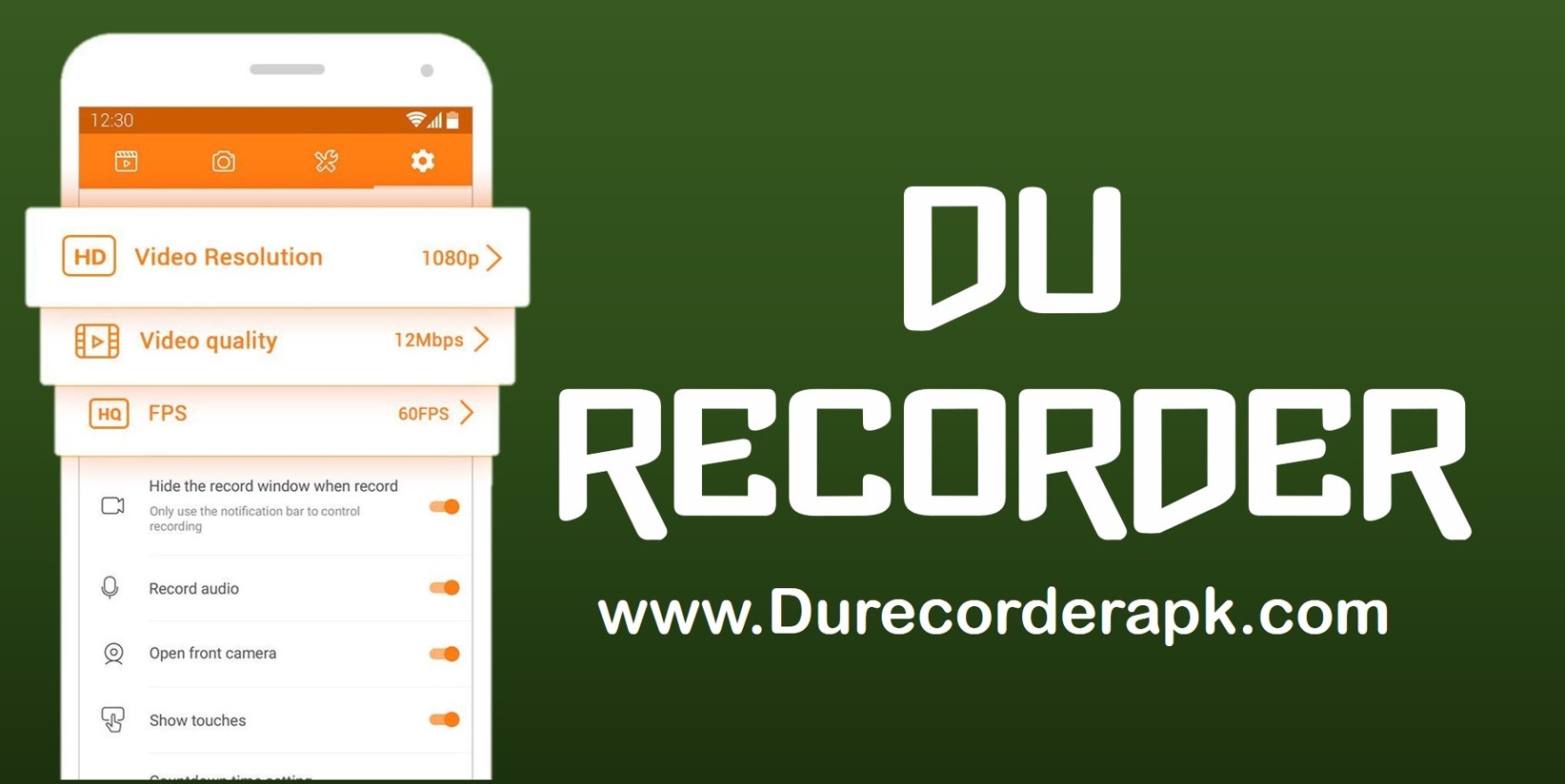 DU Recorder Apk Download | Best Screen Video Recorder