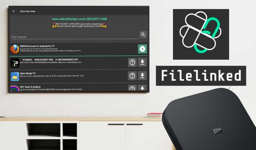 Filelinked store for Android TV BOX